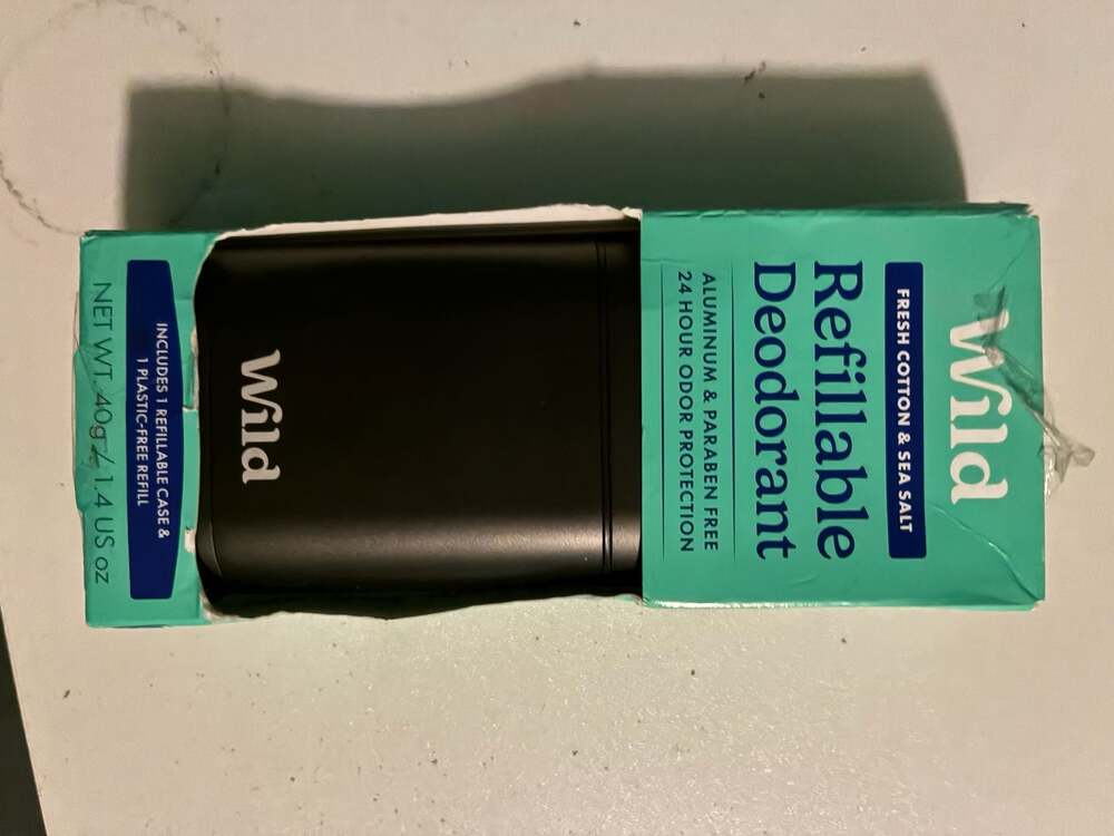 Wild Refillable Natural Deodorant Starter